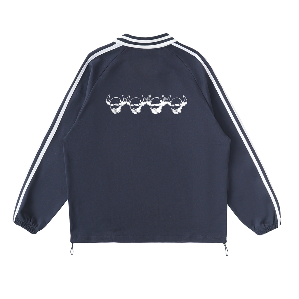 KILLCOUNT x antivillain inc. Collared Sweatshirt