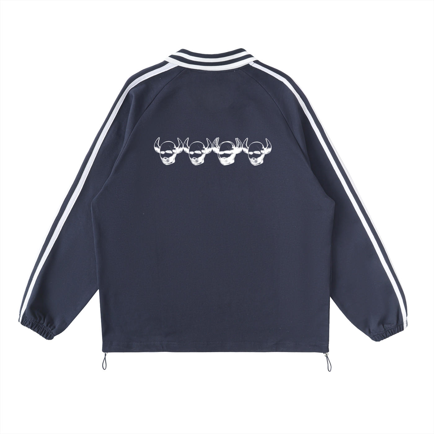KILLCOUNT x antivillain inc. Collared Sweatshirt