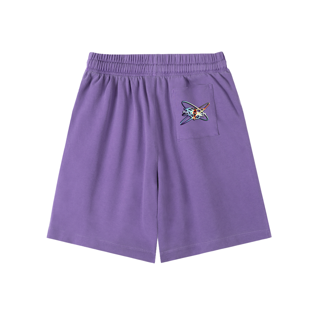 The Digital Cage Cotton Shorts