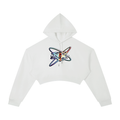The Digital Cage Cropped Hoodie