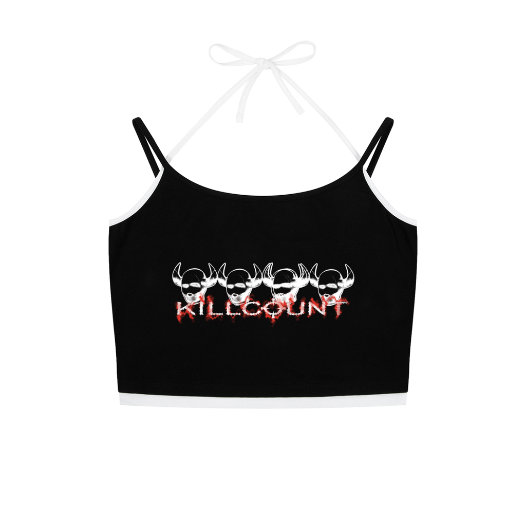 KILLCOUNT x antivillain inc. Halter Top