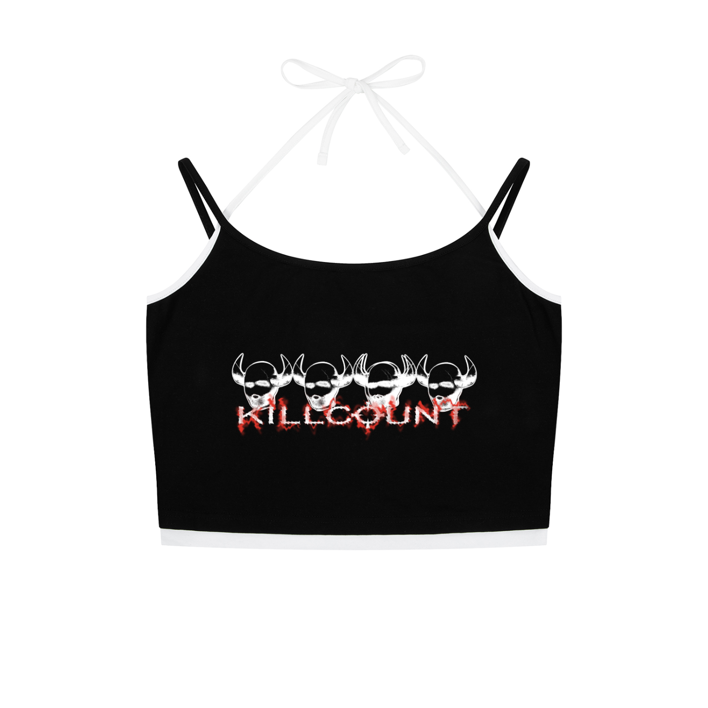 KILLCOUNT x antivillain inc. Halter Top