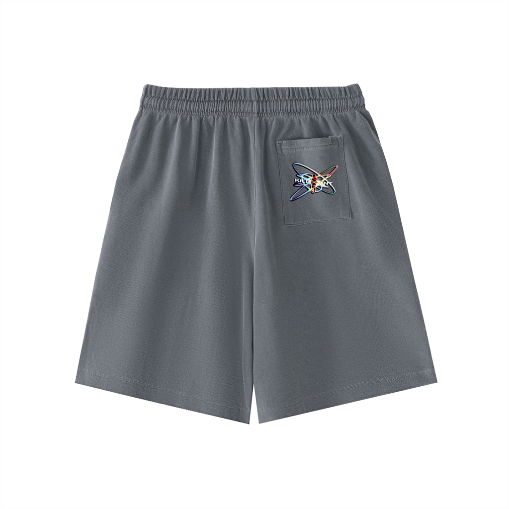 The Digital Cage Cotton Shorts