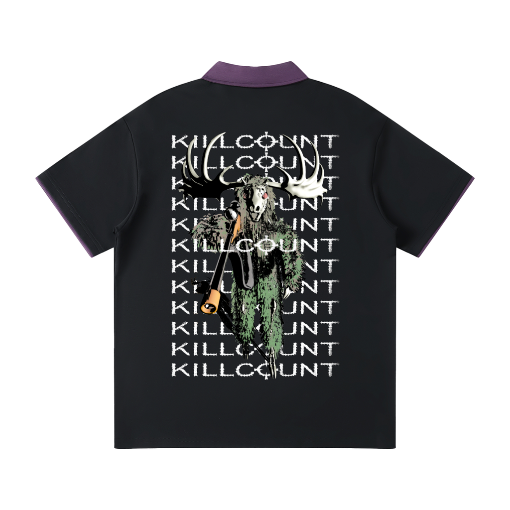 KILLCOUNT x antivillain inc. Polo