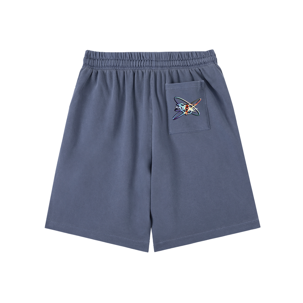 The Digital Cage Cotton Shorts