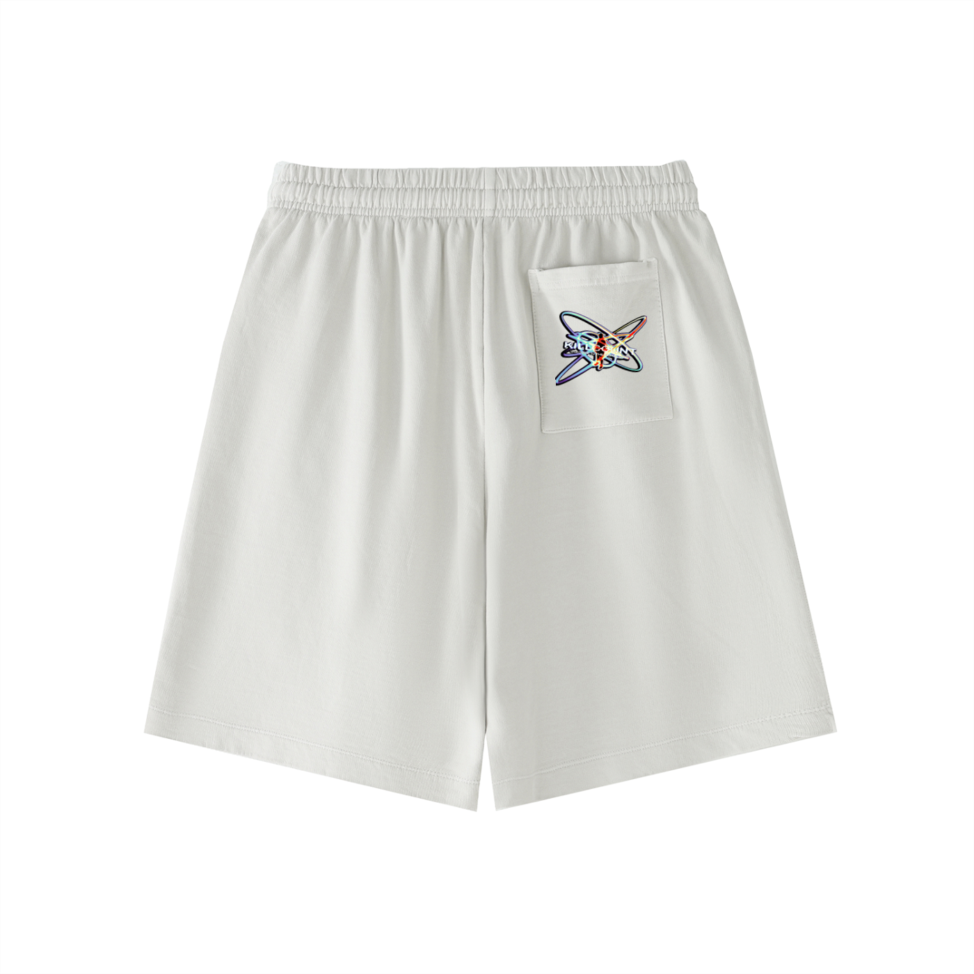The Digital Cage Cotton Shorts