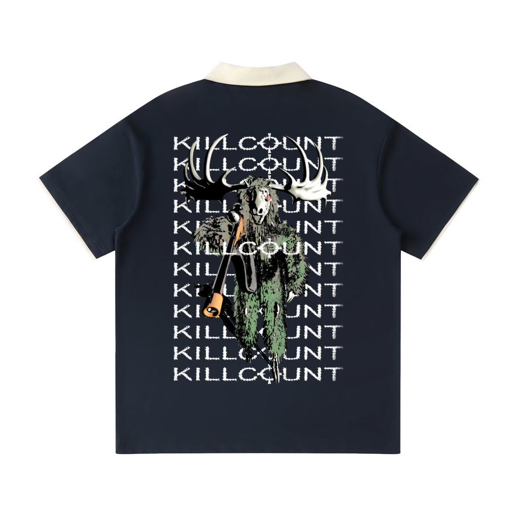 KILLCOUNT x antivillain inc. Polo