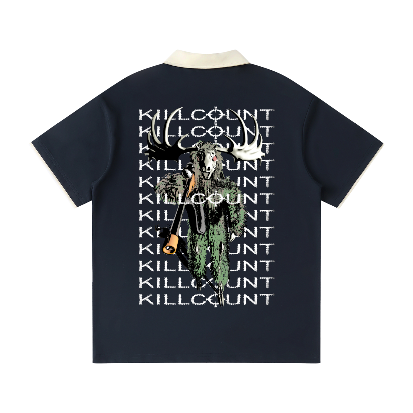 KILLCOUNT x antivillain inc. Polo