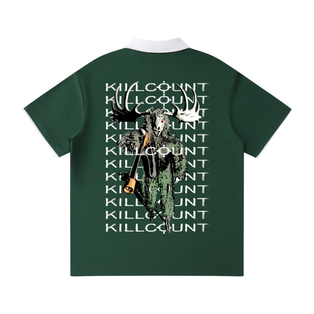 KILLCOUNT x antivillain inc. Polo