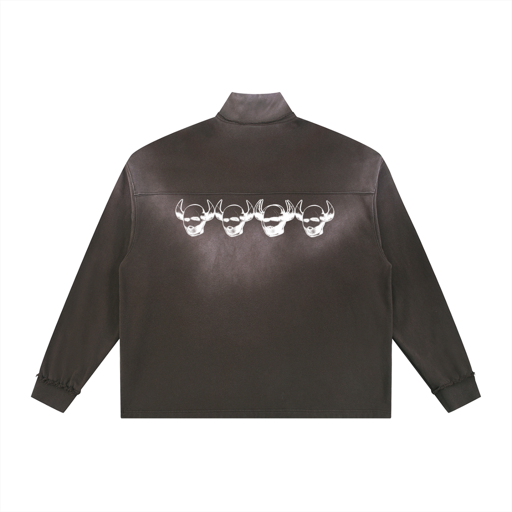KILLCOUNT x antivillain inc. Quarter Zip