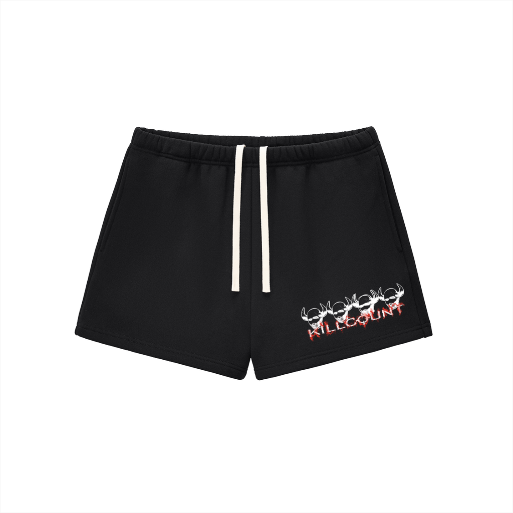 KILLCOUNT x antivillain inc. Drawstring Sweatshorts