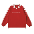 KILLCOUNT x antivillain inc. Collared Sweatshirt