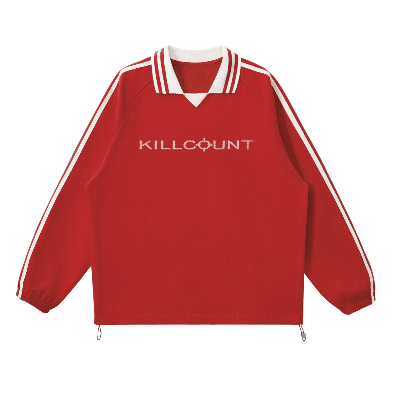 KILLCOUNT x antivillain inc. Collared Sweatshirt