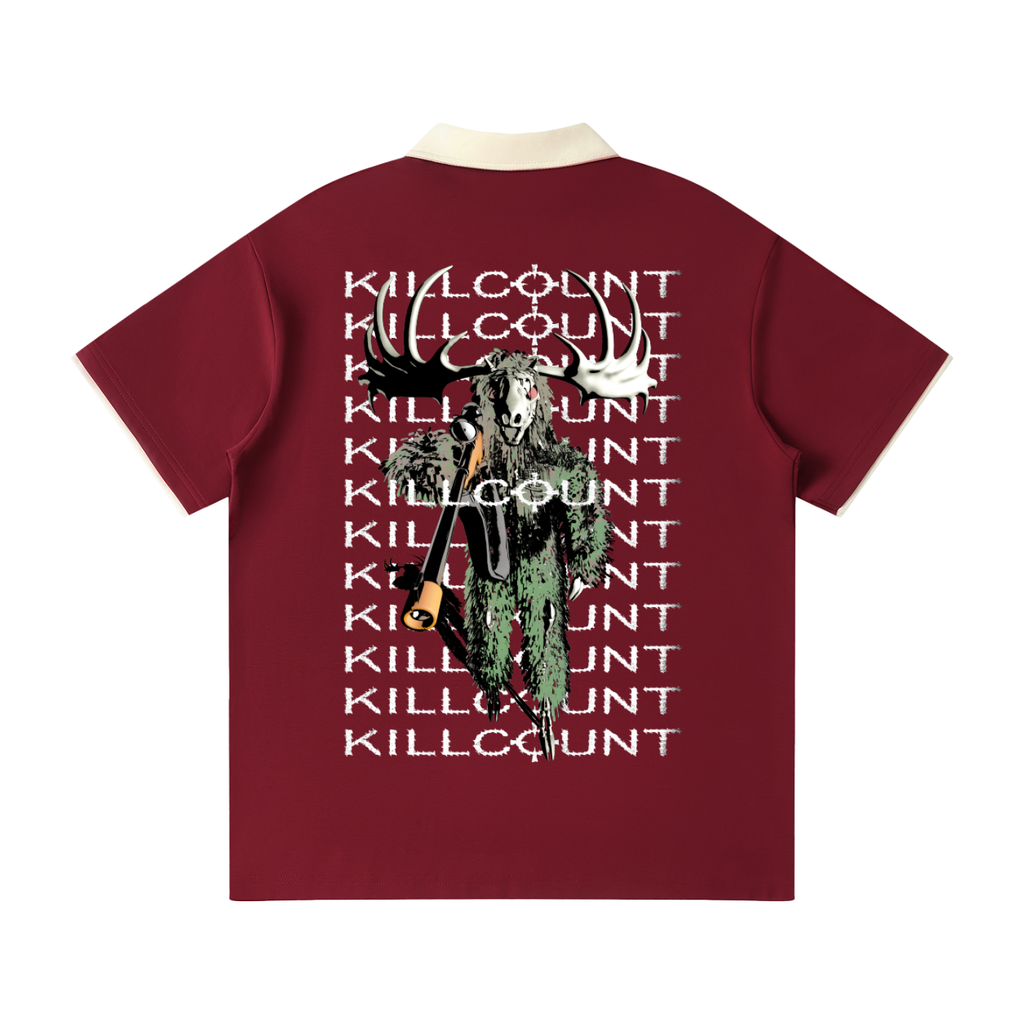 KILLCOUNT x antivillain inc. Polo