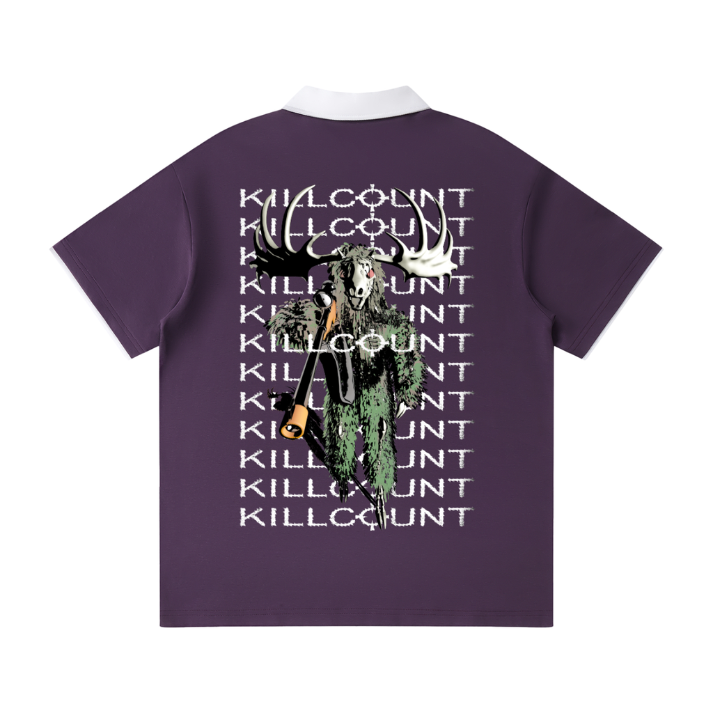 KILLCOUNT x antivillain inc. Polo