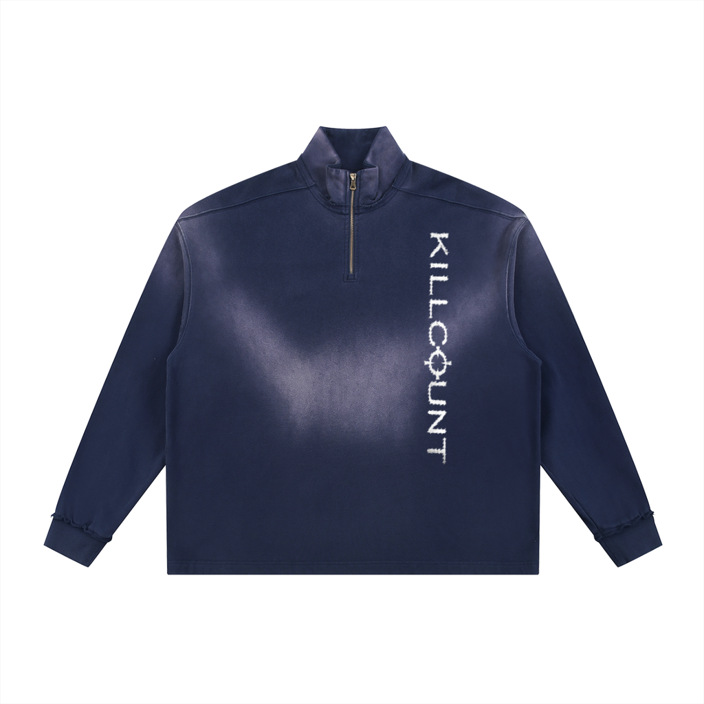 KILLCOUNT x antivillain inc. Quarter Zip