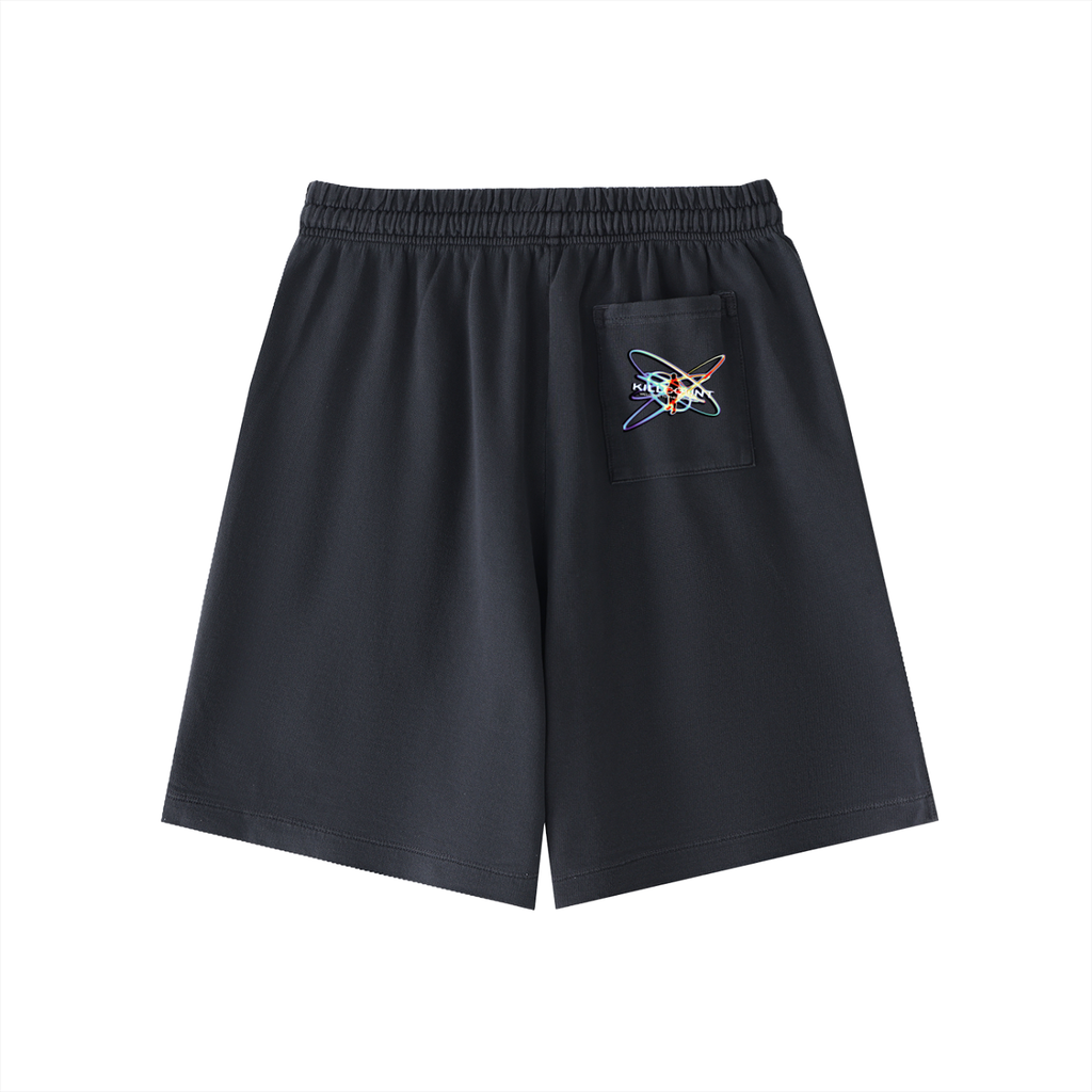 The Digital Cage Cotton Shorts